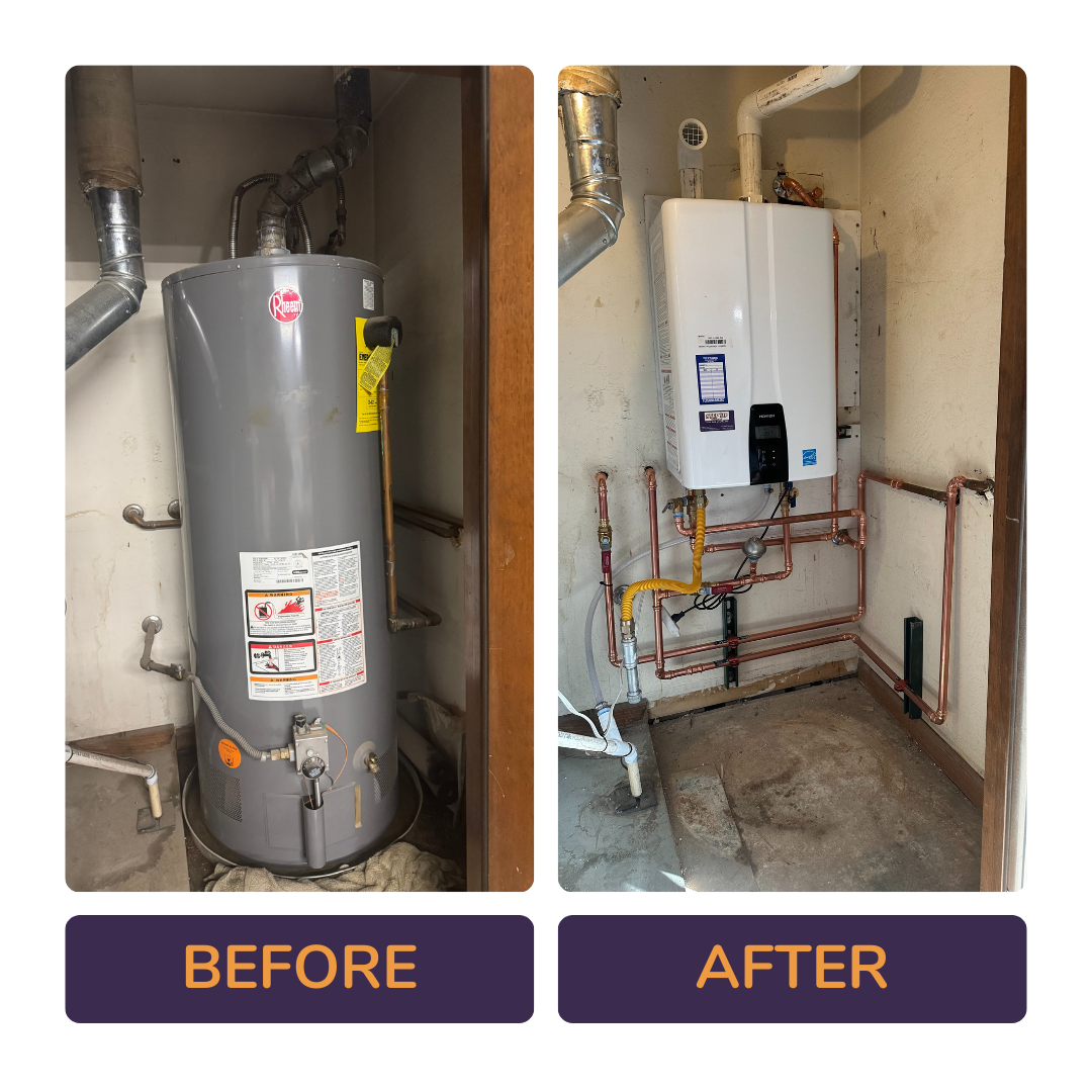 Tankless Water Heater Installation in Phoenix